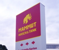 MAMMUT Wasch und Tank - Rommel Spedition - Hotel Montana
