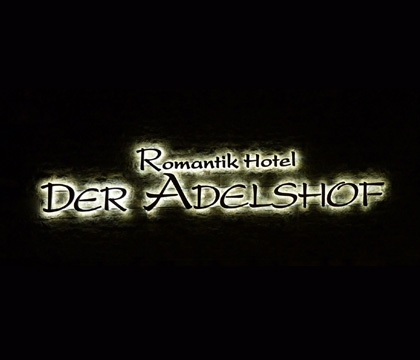 Leuchtreklame EGOLIGHT 3 Romantikhotel Der Adelshof