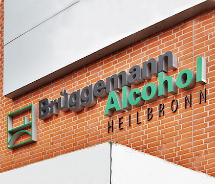 Leuchtreklame EGOLIGHT 4 Brüggeman Alcohol Heilbronn
