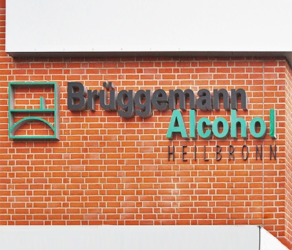 Leuchtreklame EGOLIGHT 4 Brüggeman Alcohol Heilbronn
