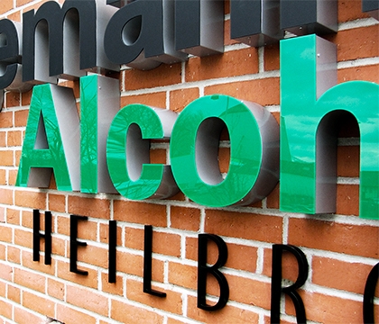 Leuchtreklame EGOLIGHT 4 Brüggeman Alcohol Heilbronn