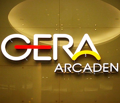 Leuchtreklame EGOLIGHT 4 Gera Arcaden