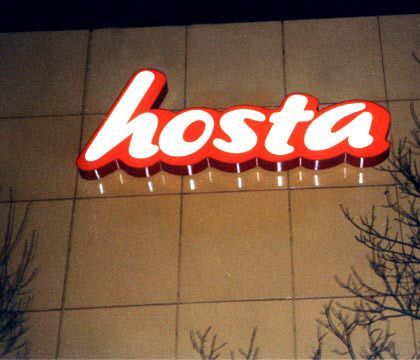 Transparent EGOSIGN 1 HOSTA