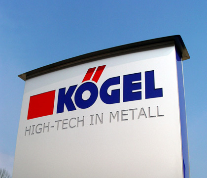 Pylon EGOTYP Wave Highlight Metallverarbeitung Kögel GmbH