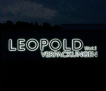 Leuchtreklame EGOLIGHT 3 Leopold Verpackungen GmbH