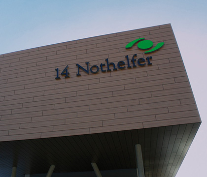 Leuchtreklame EGOLIGHT 4 Stadt Weingarten<br />Krankenhaus 14 Nothelfer GmbH