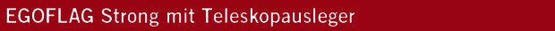 EGOFLAG Strong mit Teleskopausleger