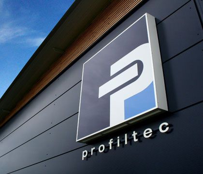 Transparent EGOSIGN 1 Profiltec Bausysteme