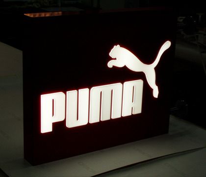 Leuchtreklame EGOLIGHT 6 Puma