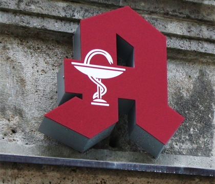 Leuchtreklame EGOLIGHT 1-1 Reichsstadt-Apotheke