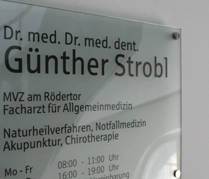 Firmenschild Reichsstadt-Apotheke