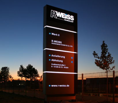 Pylon EGOTYP Line Tower R.WEISS Verpackungstechnik<br />Werk 2