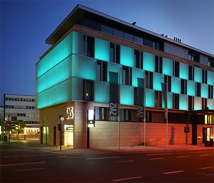Leuchtreklame EGOLIGHT 3 SAKS - Hotel am Stiftplatz