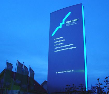 Pylon EGOTYP Wave Highlight Wolpert<br/>Modell- und FORMENBAU